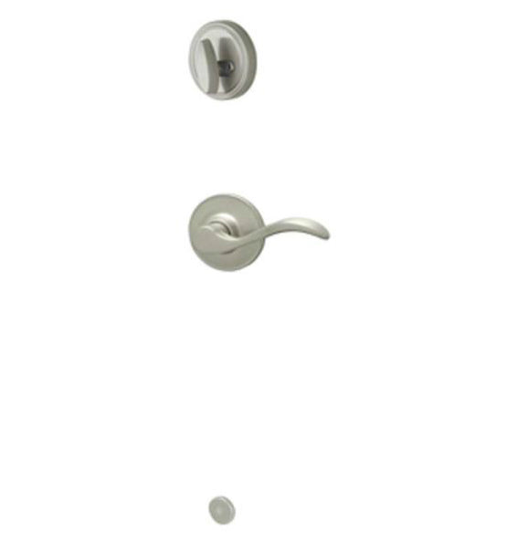 Schlage JH59SEV619LH Seville Lever Left Handed Interior Pack, Satin Nickel