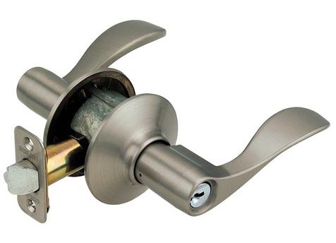 Schlage F51 ACC 620 Accent Entry Lever Lockset, Antique Pewter