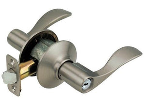 Schlage F51 ACC 620 Accent Entry Lever Lockset, Antique Pewter