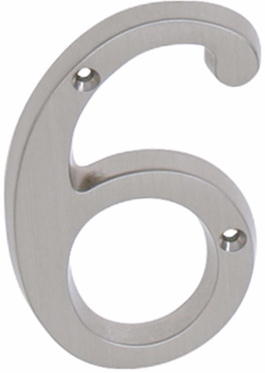 Schlage SC2-3066-619 House Number, Satin Nickel