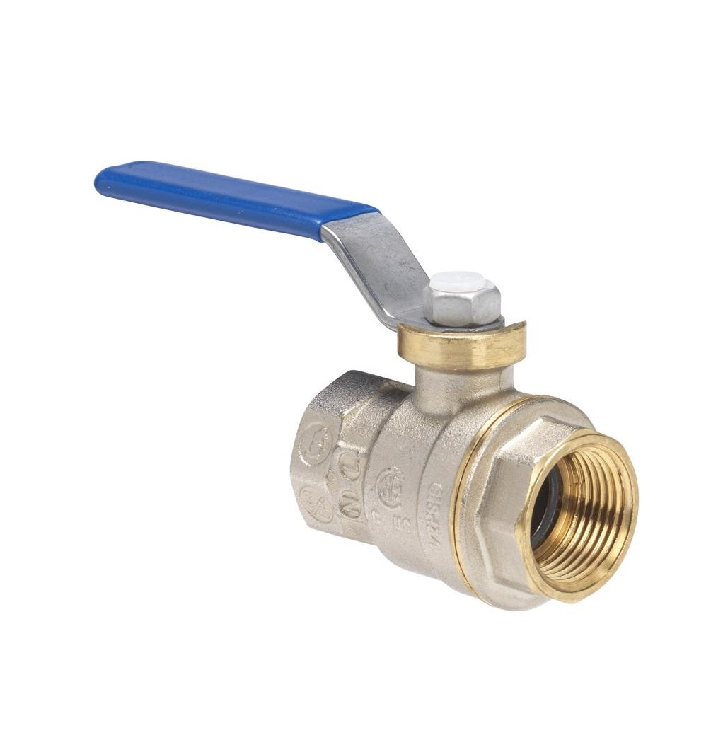 ProLine 107-004NL Full-Port Ball Valve, Forged Brass, 3/4 inches