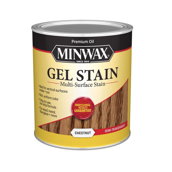 Minwax 66010000 Semi-Transparent Gel Stain, 1 Quart