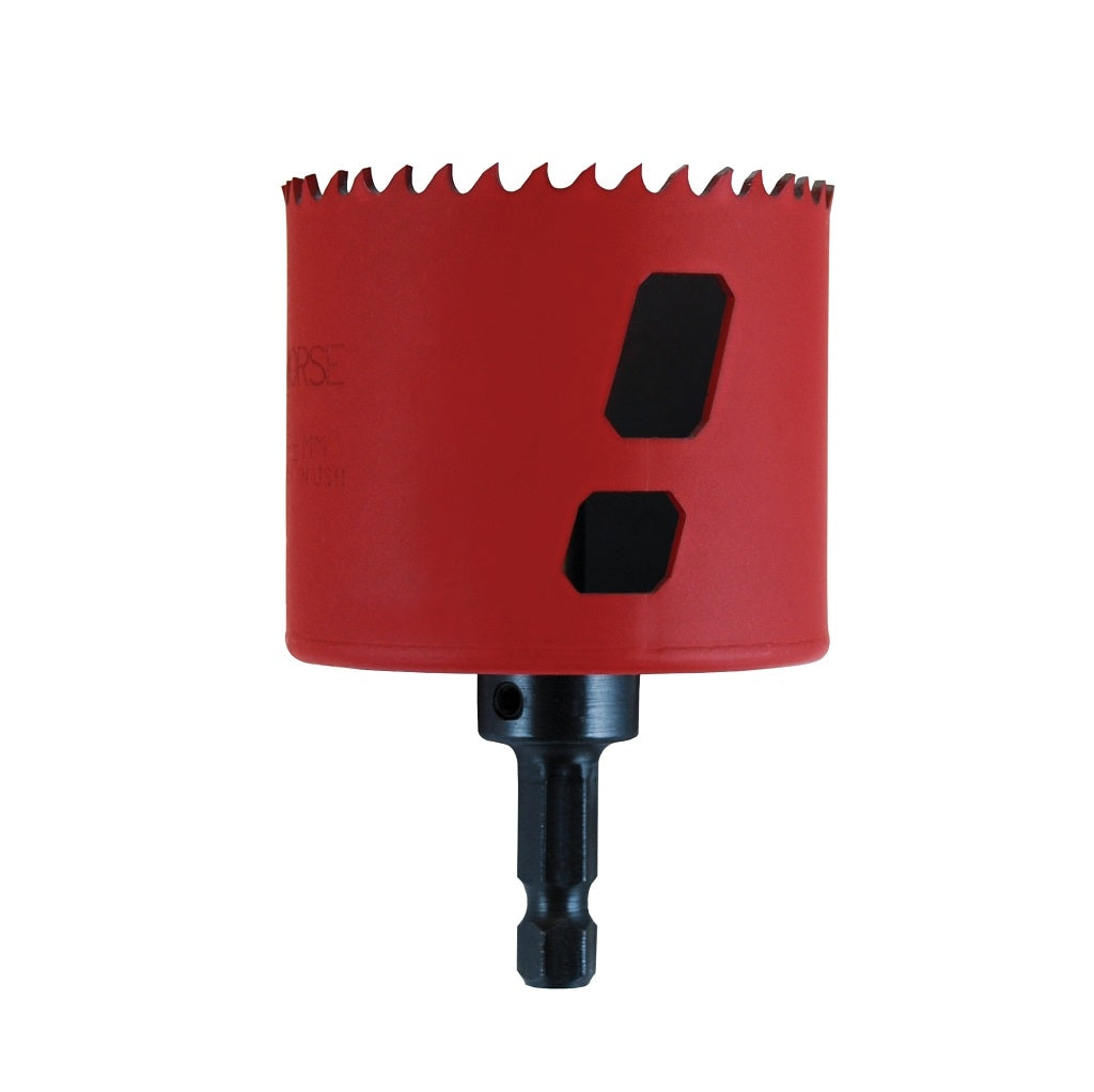 Mk Morse MHSA34C Hole Saw, Red, 2-1/8 inches