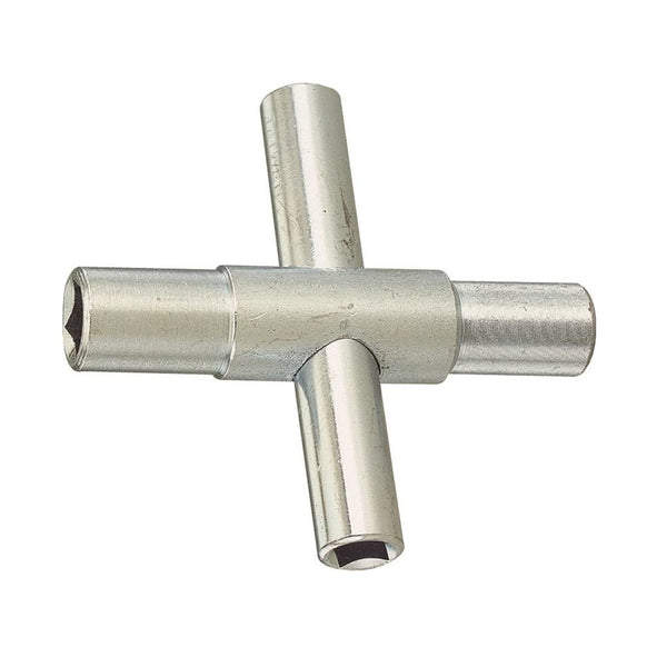 ProSource T1543L 4-Way Sillcock Key, Steel