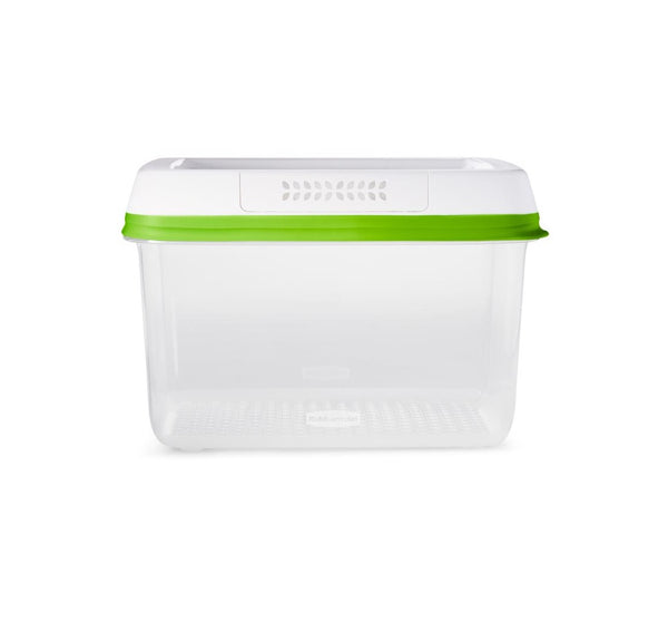 Rubbermaid 2114818 FreshWorks Produce Keeper, Clear, Plastic