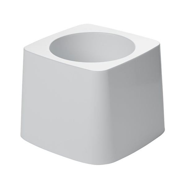 Rubbermaid FG631100WHT Toilet Brush Holder, Plastic, White