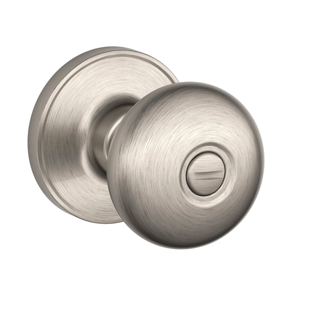 Schlage J40STR619 Stratus Keyed Entry Knob, Satin Nickel