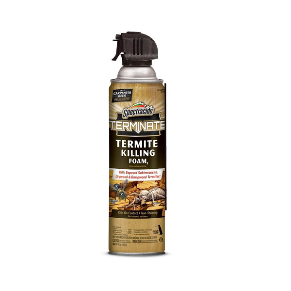Spectracide HG-53370 Termite Killing Foam, 16 Ounce