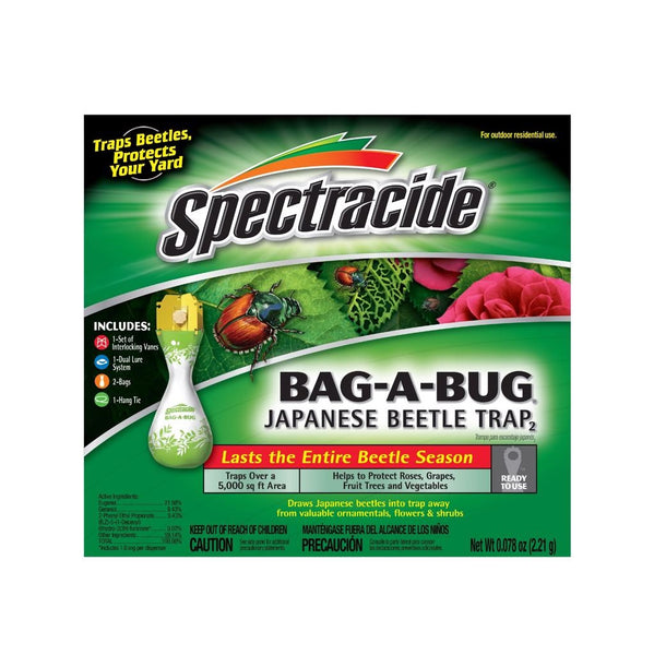 Spectracide HG-56901 Bag-A-Bug Japanese Beetle Trap, 0.078 Ounce