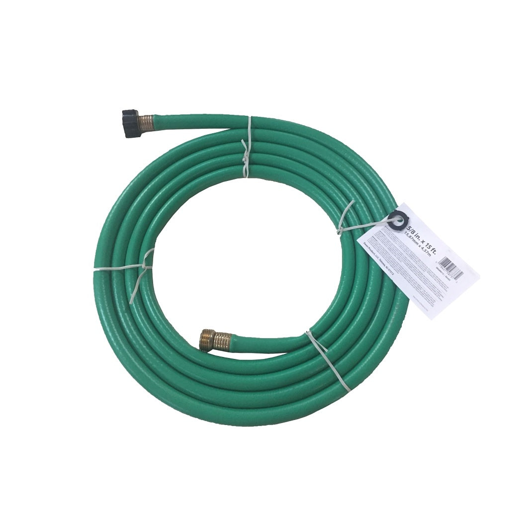 Swan CSN58R015FM Garden Hose, Vinyl, 5/8 Inch x 15 Feet