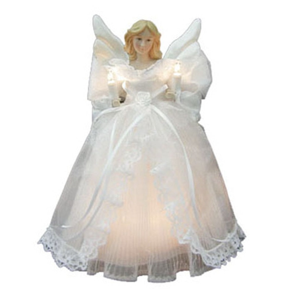 Sylvania V498188 Christmas Tree Top Angel, White Toolbox Supply