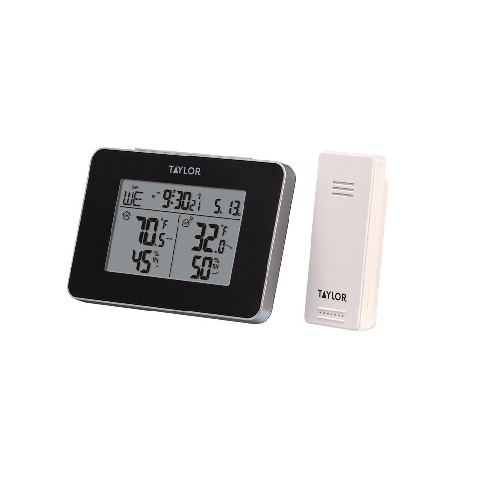 Taylor 1731 Wireless Weather Station, Black