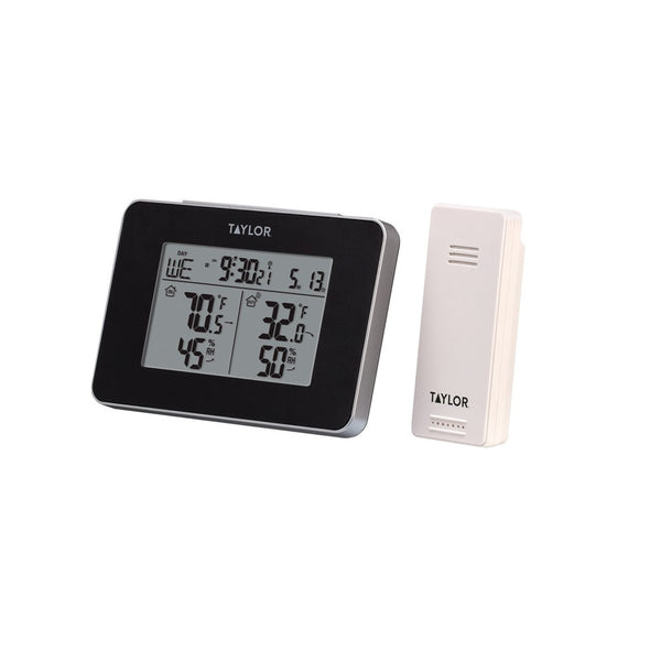 Taylor 1731 Wireless Weather Station, Black