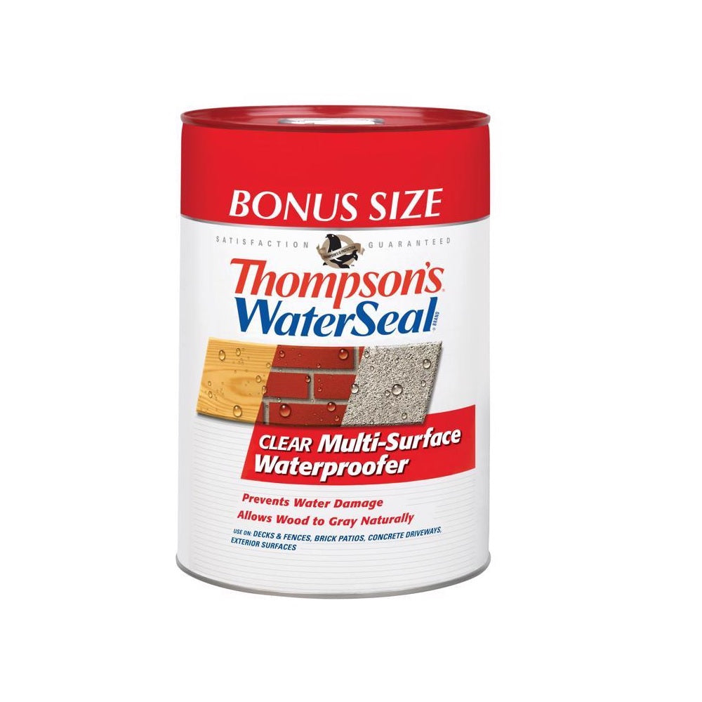 Thompsons WaterSeal Clear VOC MultiSurface Waterproofing Sealer, 6