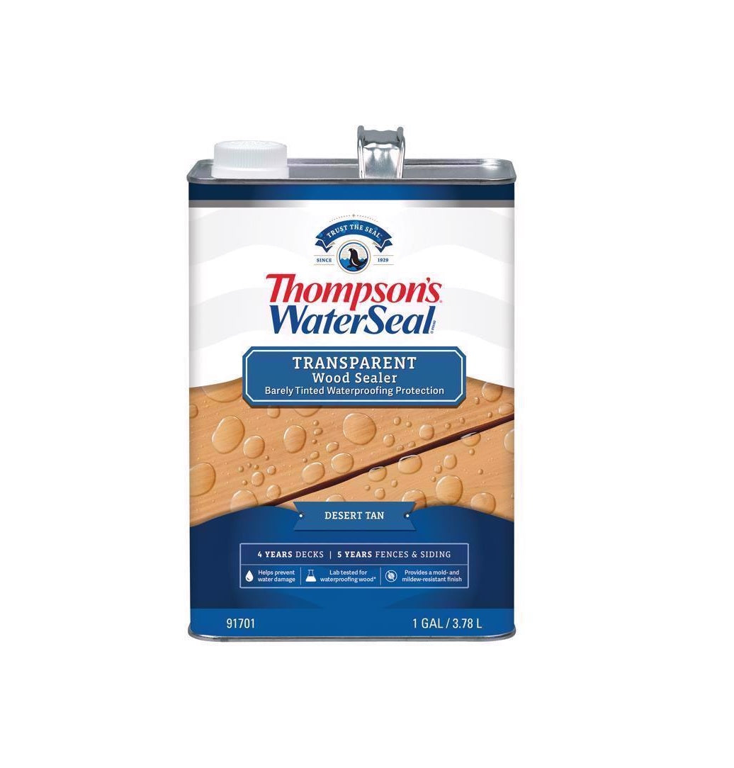 Thompson's WaterSeal TH.091701-16 Waterproofing Wood Sealer, 1 Gallon