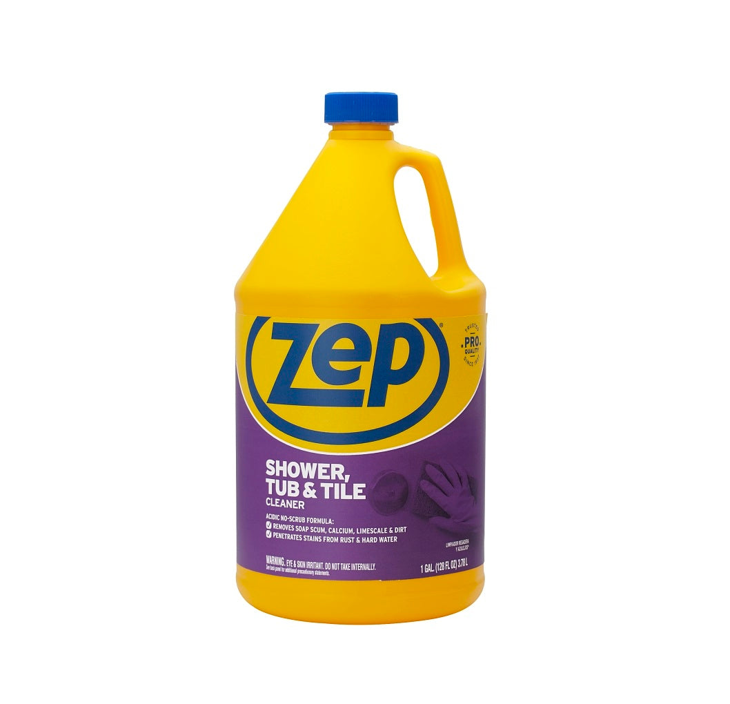 Zep ZUSTT128 Shower Tub and Tile Cleaner, 1 Gallon