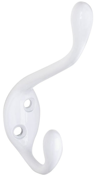 National Hardware N331-058 Heavy Duty Garment Hook, White