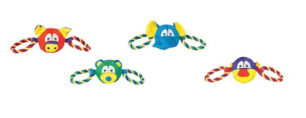 Chompers WB11612M-9 Nylon Tugz Dog Toy, Assorted