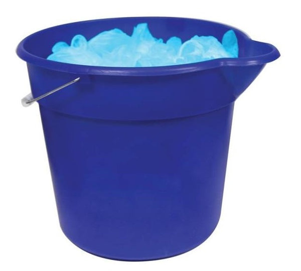 Trimaco 01840 Glove Nitrile Bucket, Blue