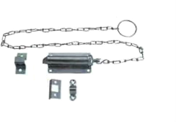 Mintcraft CL-188-6ZP-BC3L Steel Chain Bolt, 6", Zinc Plated
