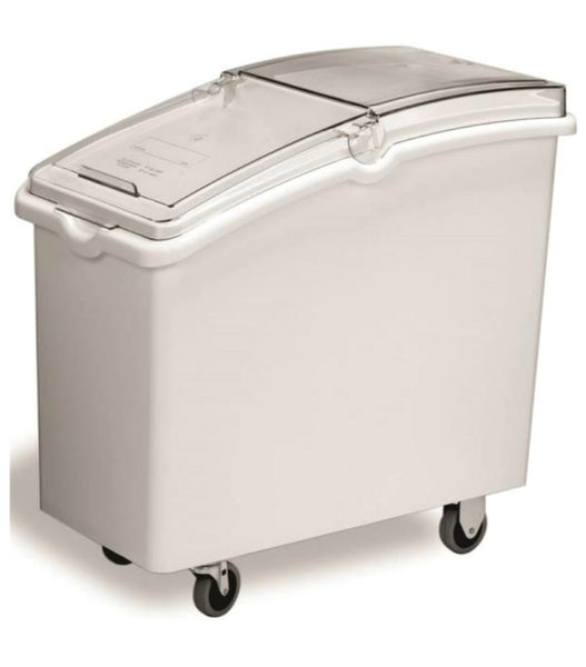 Continental Commercial 9321 Mobile Ingredient Bin, 21 Gallon, White