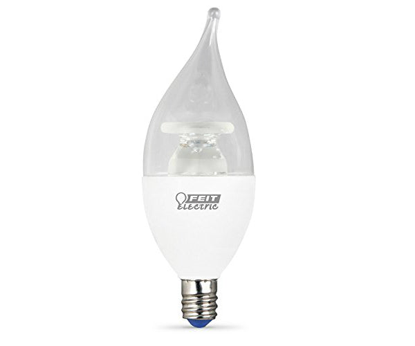 Feit Electric CFC/300/LEDG2/COL Base Flametip Chandelier Cold Start Led, 40 Watt