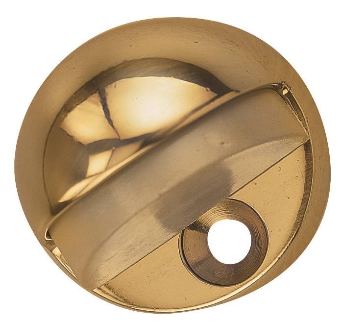 ProSource HR2006PB-PS Low Rise Door Stop, Brass