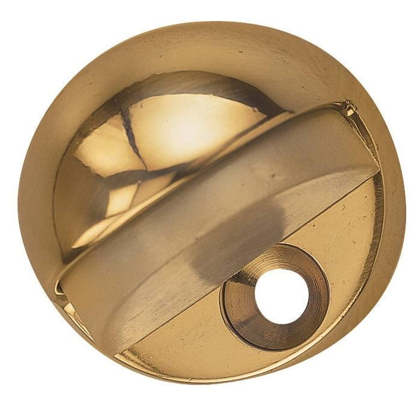 ProSource HR2006PB-PS Low Rise Door Stop, Brass