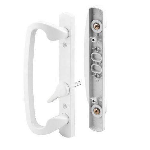 Prime-Line C 1280 Sliding Door Handle Set, White