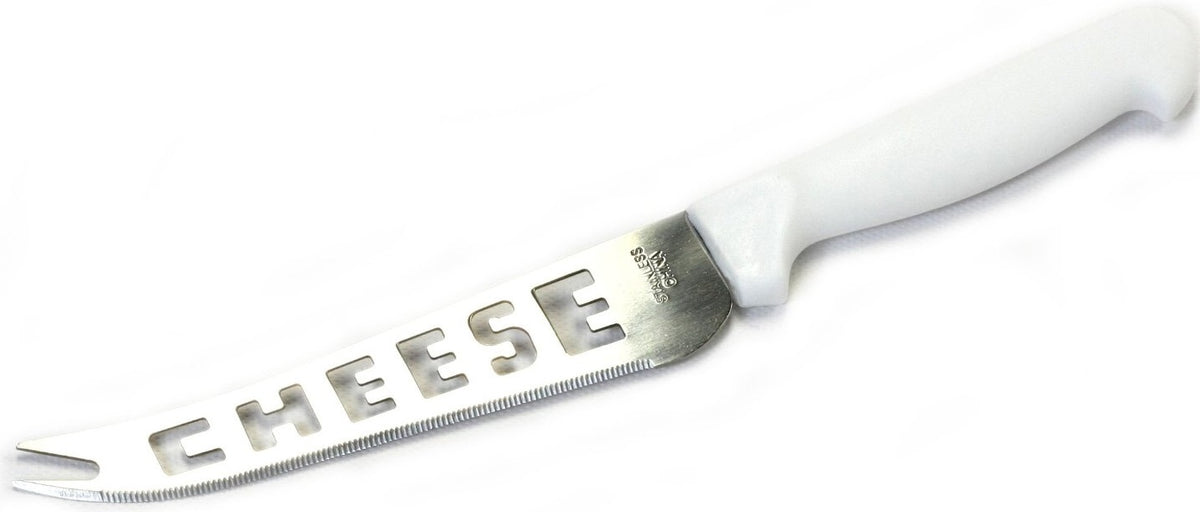 Chef Craft 21368 Cheese Knife with White Plastic Handle – Toolbox Supply
