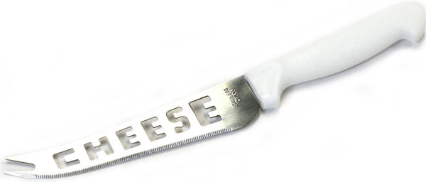 Chef Craft 21368 Cheese Knife with White Plastic Handle