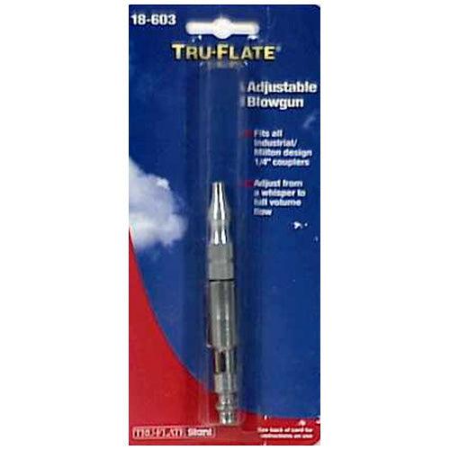 Tru-Flate 18603 Adjustable Blowgun 150 Psi Max
