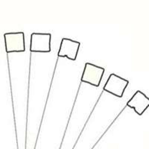 Irwin 2034204 White Stake Flag