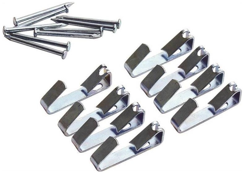 ProSource PH-121010-PS Steel Standard Picture Hanger, 10 Lb, Zinc Plated, Cd/8