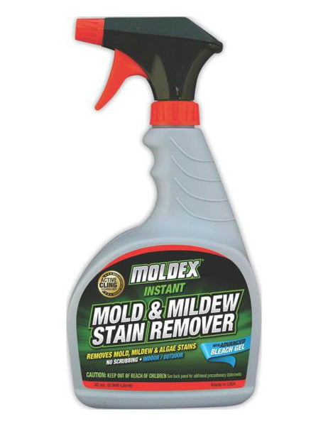 Moldex 7010 Mold & Mildew Stain Remover, 32 Oz