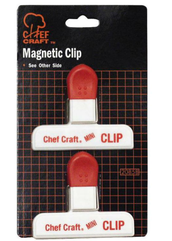 Chef Craft 20858 Magnetic Clips, 2 Pc