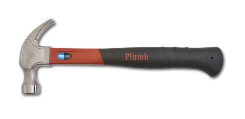Plumb 11403N/11403 Curved Claw Hammer 13 Oz, Fiberglass