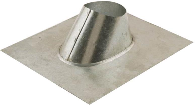 AmeriVent 4EF Roof Vent Flashing, 4"