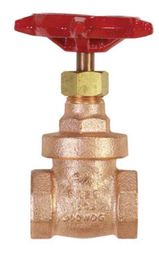 Mueller 100-204NL Gate Valve  3/4" Ips