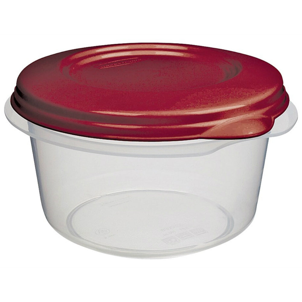 Red Large Plastic Storage Bin, Pack Of 3