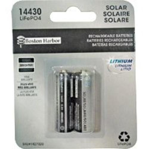 Boston Harbor BTLP14430400-D2 Solar Lighting Batteries, 400 mAh