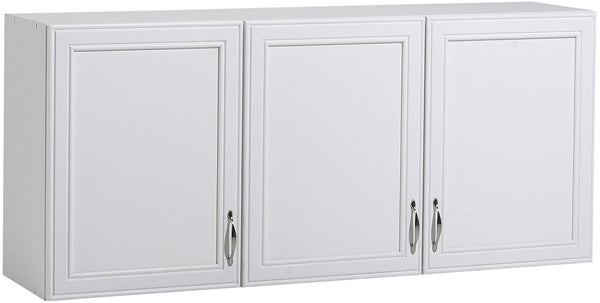 AkadaHOME ST102938A 3 Door Wall Cabinet, White