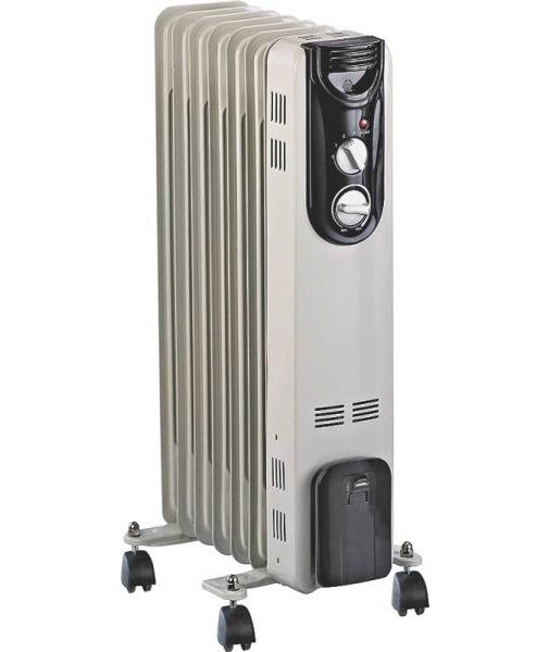 PowerZone CYB20-7 Oil Filled Heater with 3 Heat Settings, 600W / 900W / 1500W
