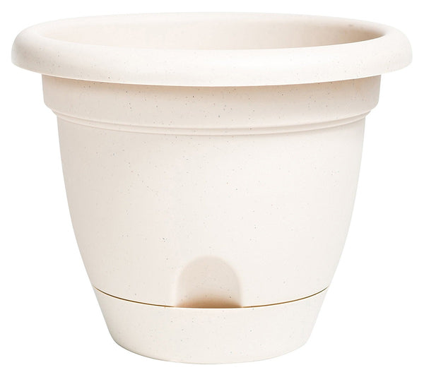 Bloem LP1035 Lucca Planter, Taupe, 10"