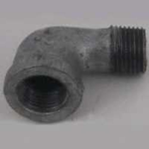 Worldwide Sourcing 6-1/4G 1/4" Galvanized Malleable Street Elbow- 90 Degree