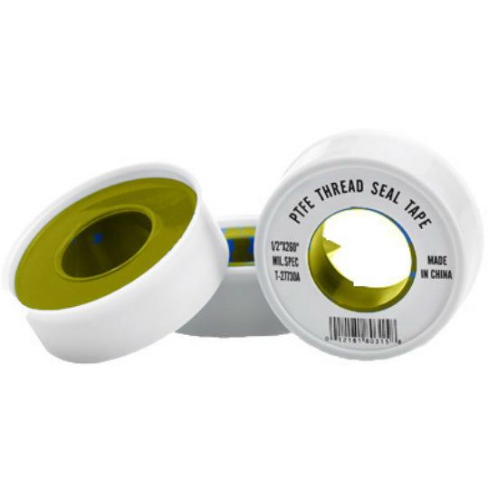 Weld-On® 80320 PTFE Thread Seal Tape, 1/2" x 260", Yellow