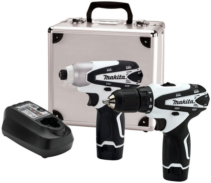 Makita LCT209W Drill Driver & Impact Driver Combo Kit, 12 Volt