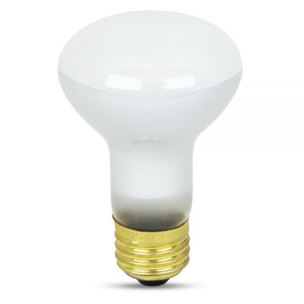Feit 45R20/2/RP Incandescent R20 Track Reflector Floodlight Bulb, 120 Volts