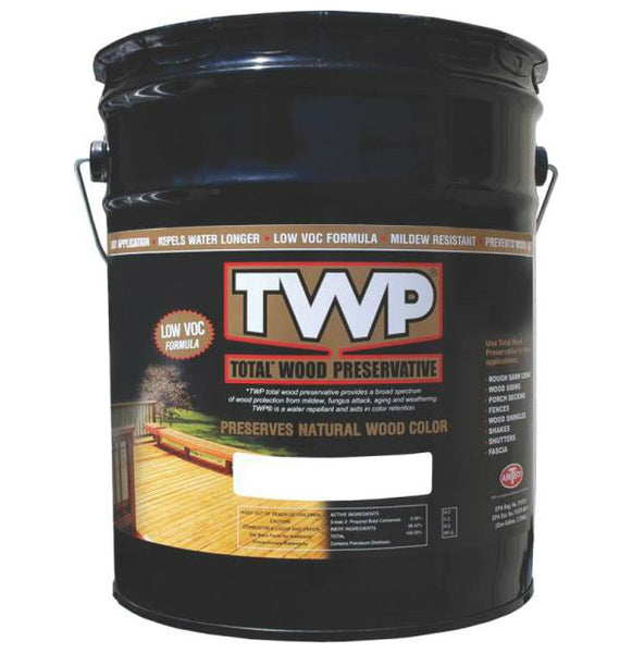 TWP TWP-1520-5 Stain & Wood Preservative, 5 Gallon