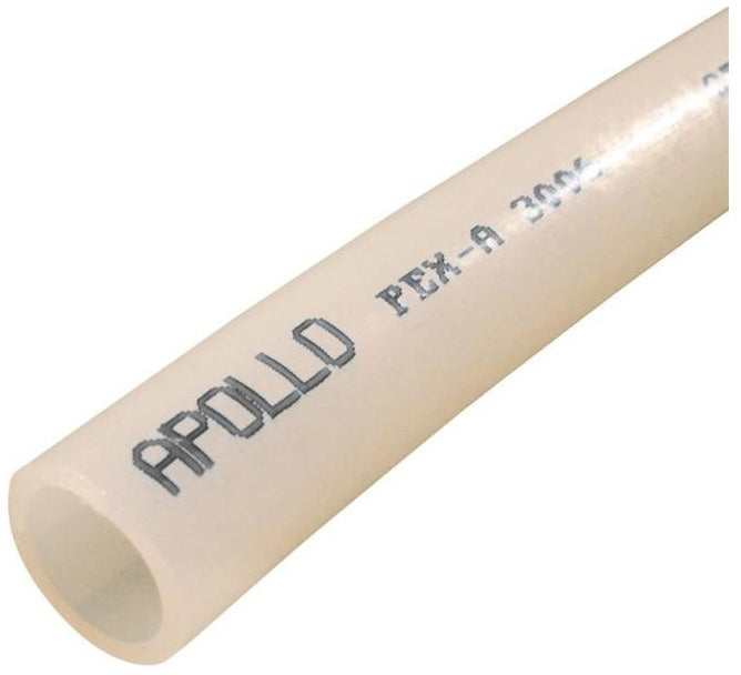 Apollo EPPW10034 White PEX-A Pipe, 3/4" x 100', White